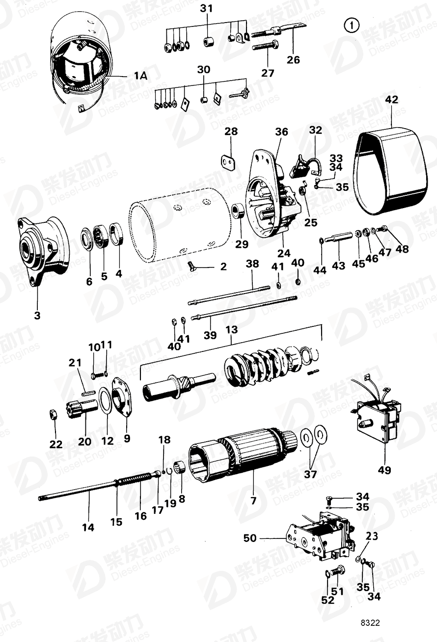 VOLVO Hexagon nut 955792 Drawing